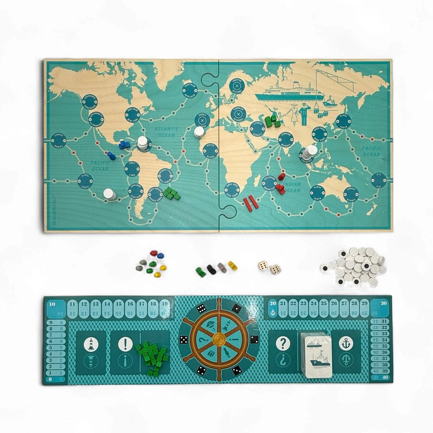 Brändi Ahoi!, holzspiel geschenk oben