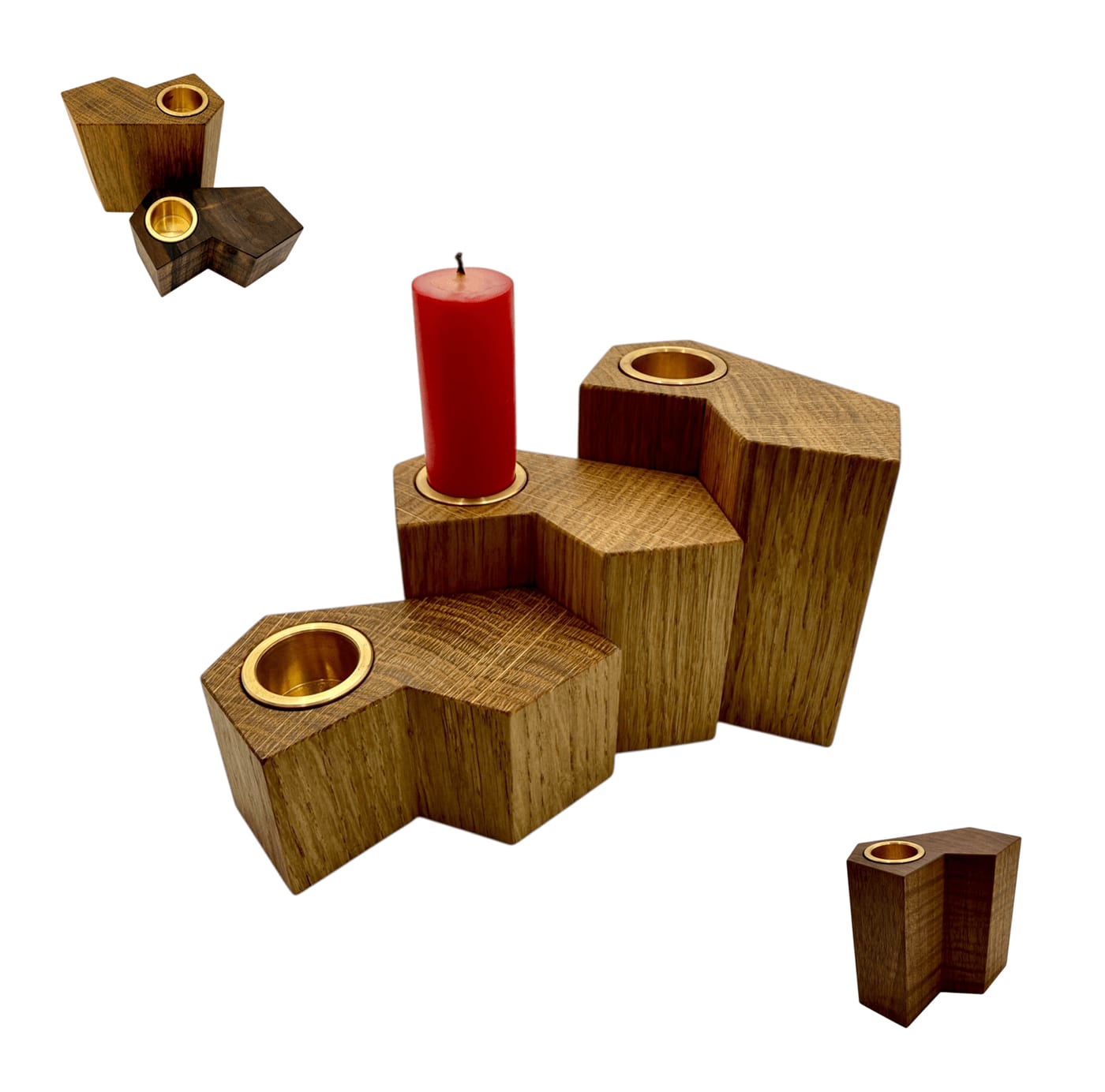 Kerzenständer Holz, module oder geschütze werkstatt