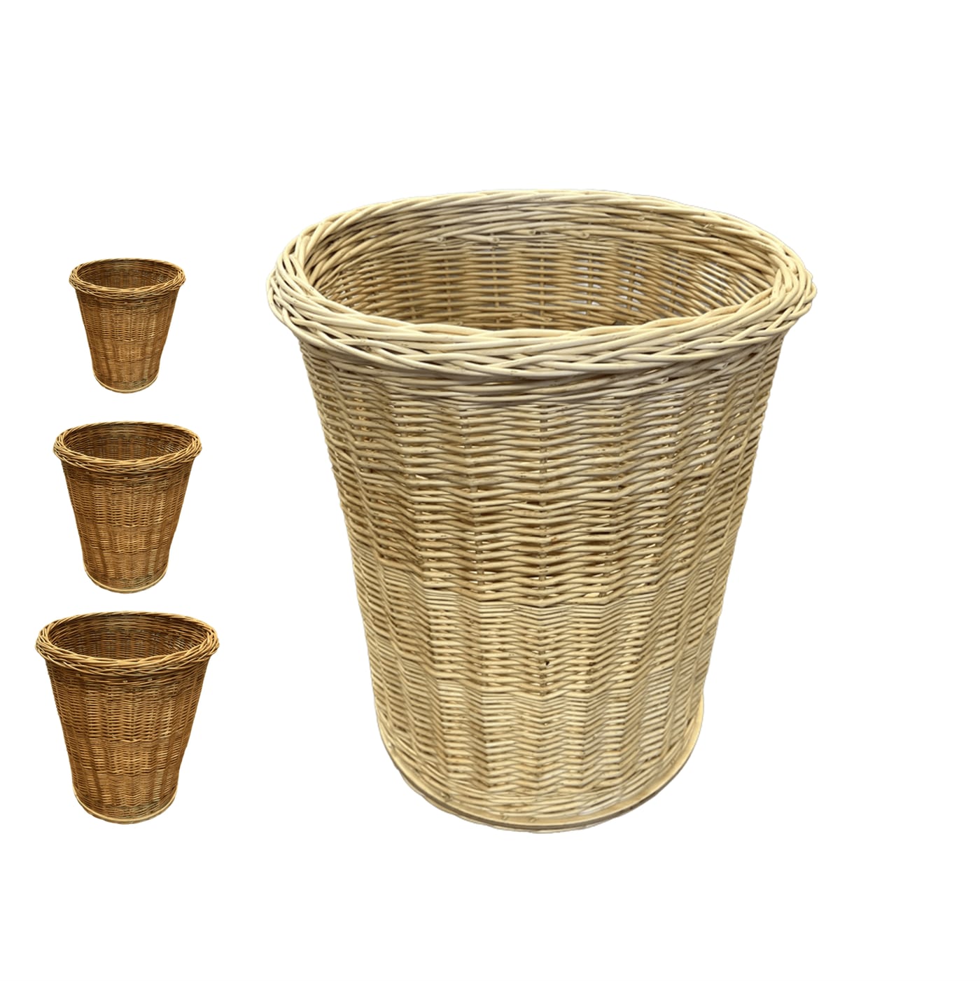Papierkorb aus Weide